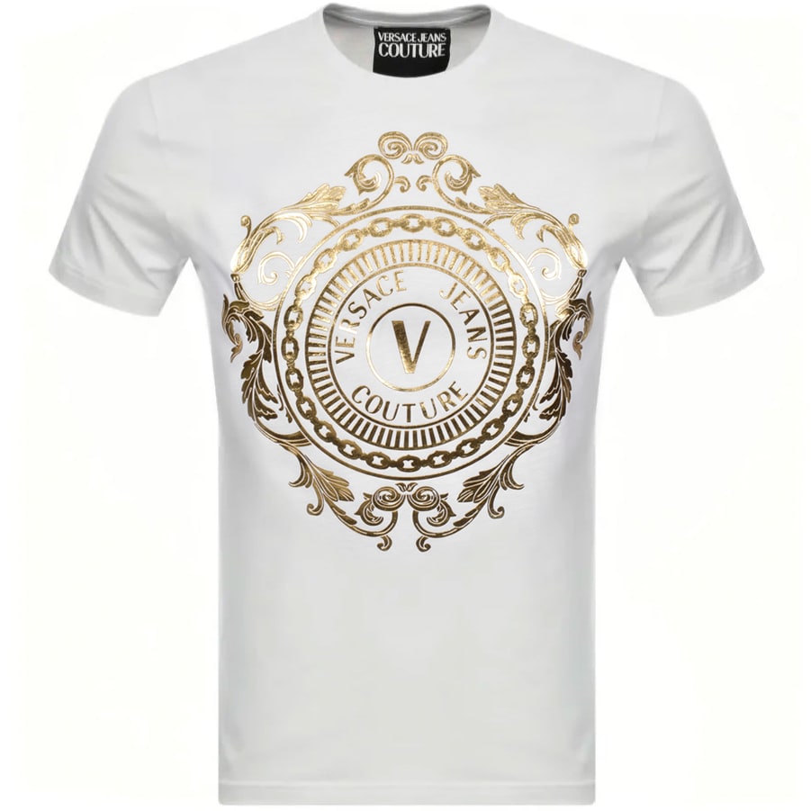 Alternative Image for ProductVersace Jeans Couture Logo T Shirt White1